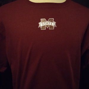 MISSISSIPPI STATE BULLDOGS Men's Short Sleeve NCAA Brand Tee (NWT) Med 38-40